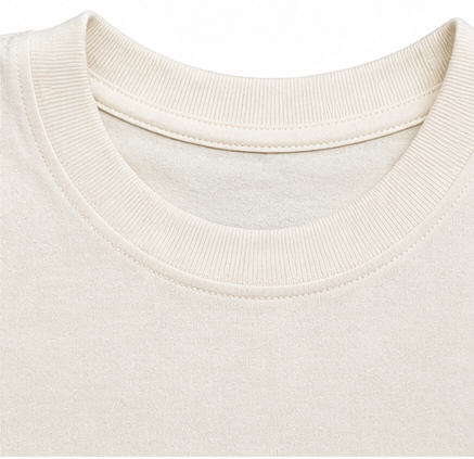 Do Not Be Afraid Heavyweight Tee Collar Detail