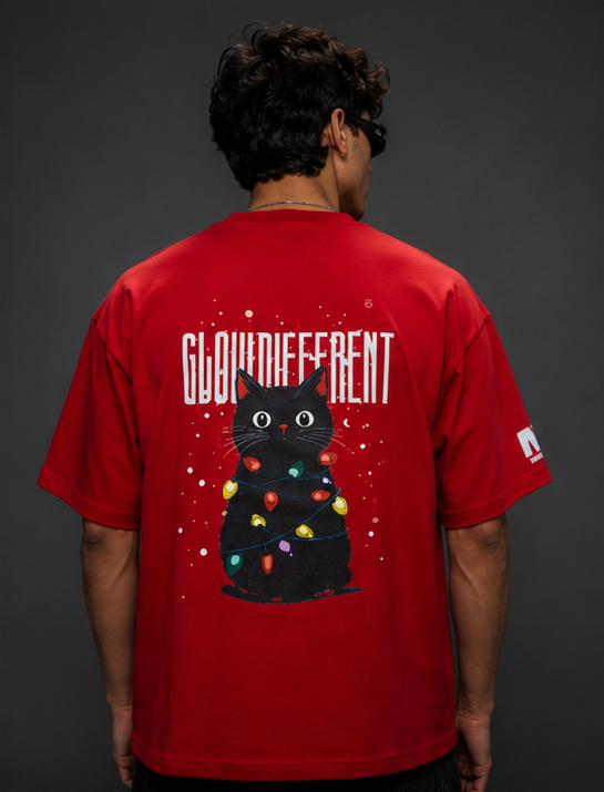 Glow Different Heavyweight Tee Back View
