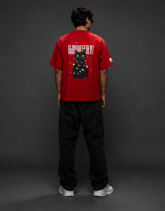Glow Different Heavyweight Tee Model View