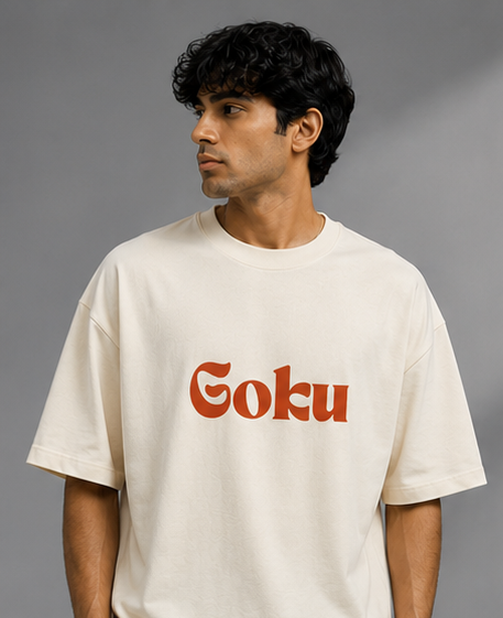 Goku Heavyweight Tee Front View