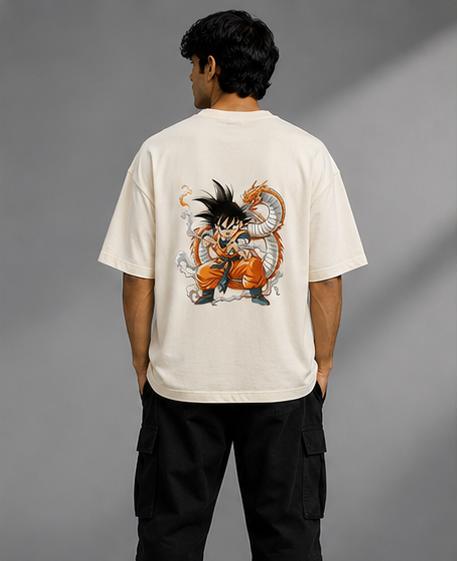Goku Heavyweight Tee Model View