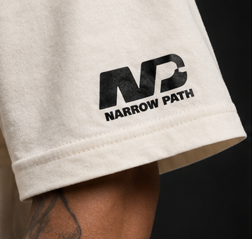 Porsche 911 Heavyweight Tee Sleeve Logo Detail