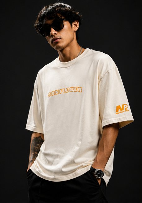 Sunflower Heavyweight Tee Front View